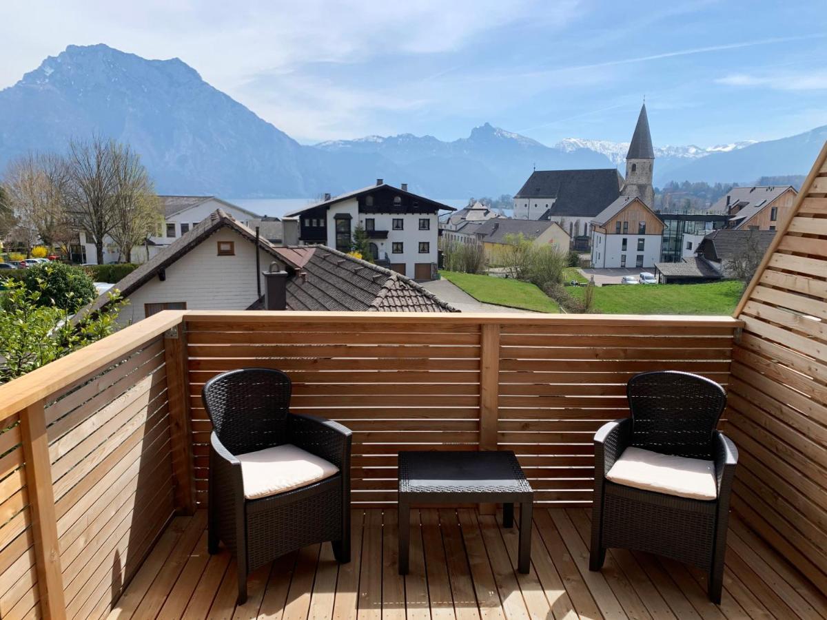 Traum Panorama Apartment Mit Berg & Seeblick Altmünster Eksteriør billede