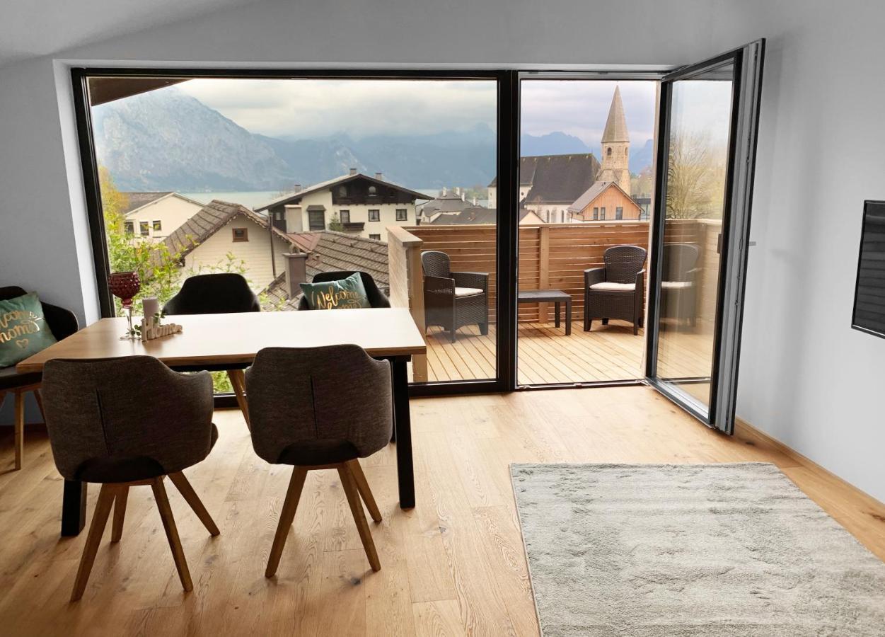 Traum Panorama Apartment Mit Berg & Seeblick Altmünster Eksteriør billede